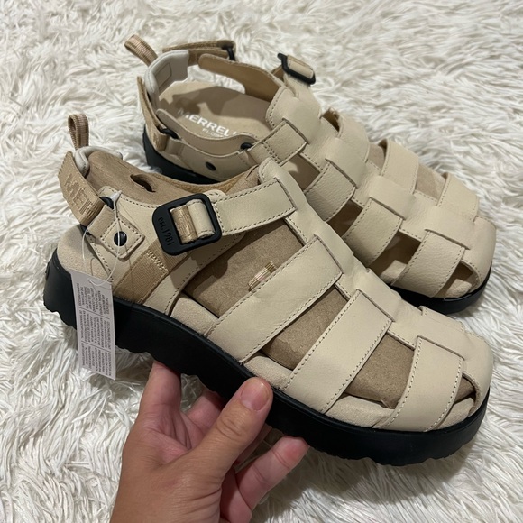 Merrell Fleur Fisherman Women’s Shoes - Size 9 - latte color - NWT - Picture 1 of 6